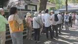 「耐震工事のため19日から一時閉館　最終日に多くの人　岐阜城」の画像1