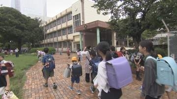 愛知・三重の小中学校で2学期始業式　熱中症考慮しオンラインで実施する学校も