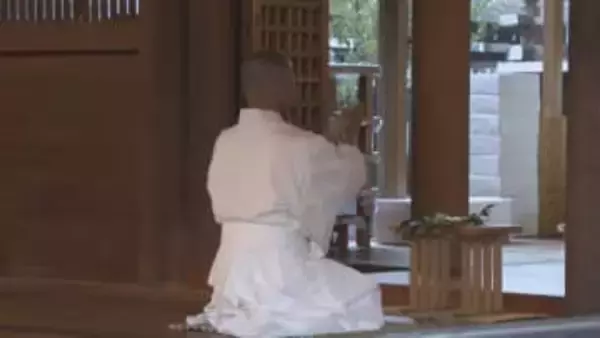 「国府宮はだか祭」を前に神男が“おこもり”　白米、たくあん、白湯のみの食事に　愛知・稲沢市