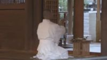 「国府宮はだか祭」を前に神男が“おこもり”　白米、たくあん、白湯のみの食事に　愛知・稲沢市