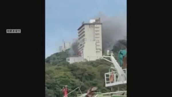 約12時間後に鎮火　鳥羽市の廃ホテルで火事　けが人の情報なし