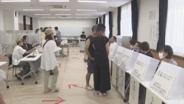 参院選　東海3県とも投票率が前回上回る（午前11時点）