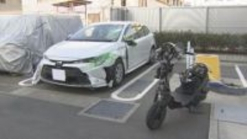 乗用車と原付バイクが衝突 原付バイクの男性が死亡 愛知・あま市