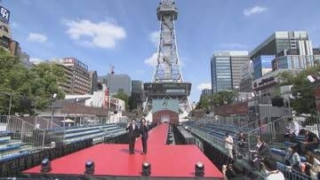 19日開幕のアジア競技大会　「久屋大通公園」の特設ステージなどが公開　メダリストが日替わりで登場