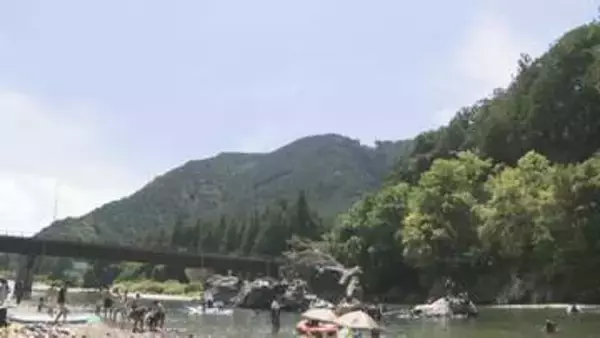 河川トラブル防止に　ドローン活用し注意喚起　岐阜・関市