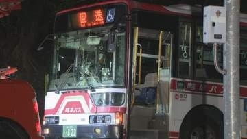 路線バスと自転車の事故で自転車の男性（71）が死亡　バスの乗員乗客にはけがなし　岐阜市