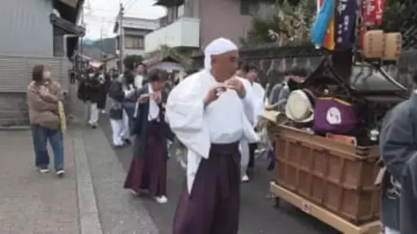 江戸時代から続く「尾鷲ヤーヤ祭り」　最終日の大名行列・道中踊り行われる　三重・尾鷲市