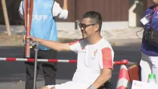 アジアパラ競技大会開幕へ　聖火リレー最終日　愛知・名古屋市
