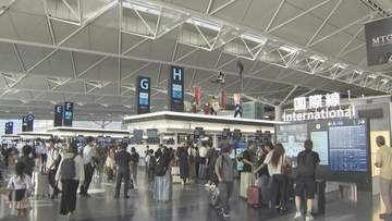 お盆休みを海外で　中部国際空港で出国ピーク　台湾・香港が人気