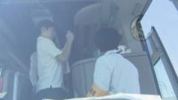 貸し切りバスの抜き打ち監査　夏の旅行シーズン前に実施　愛知・常滑市