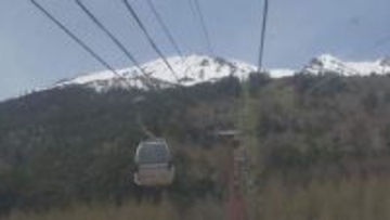 おんたけロープウェイで安全祈願祭　長野・木曽町