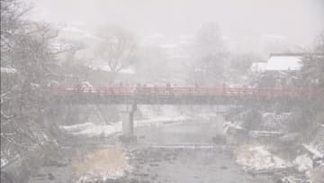 12日にかけて大雪の見込み　岐阜・飛騨北部地域などに大雪警報