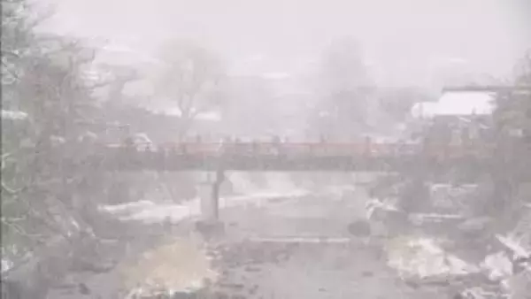 12日にかけて大雪の見込み　岐阜・飛騨北部地域などに大雪警報