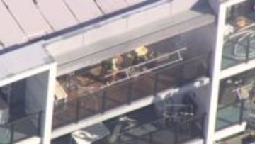 名古屋・東区　マンションで火災　４歳の女の子を搬送