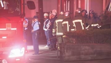 集合住宅で火事　１階のごみ置き場から出火か　２人が喉に違和感訴える　名古屋・守山区