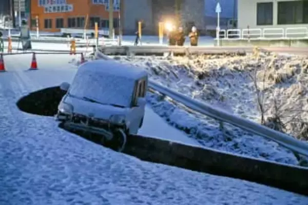 青森県内の負傷者22人に　震度6強、建物被害や休業相次ぐ