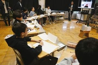 京都の小学生と国語の学習　大川目小児童がオンライン交流／久慈