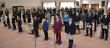 150年の伝統「心の中に」　階上小で記念式典＆閉校式