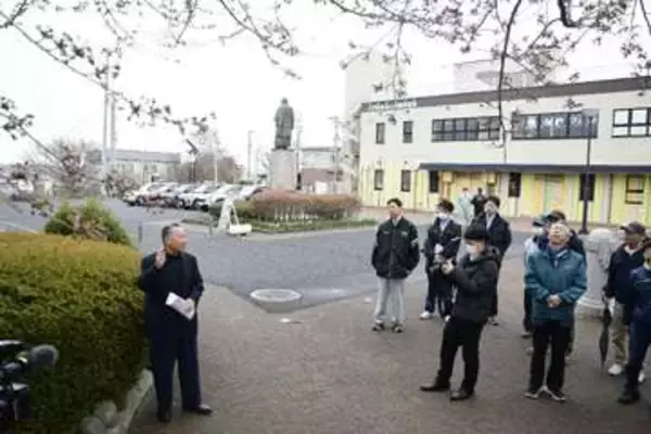 あと数日？桜開花待ち遠しく　八戸・館鼻公園で観まもる会観察開始