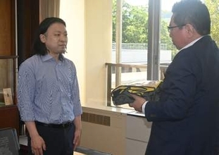熊本地震被災地へ久慈市が職員派遣　嘉島町で家屋調査担当