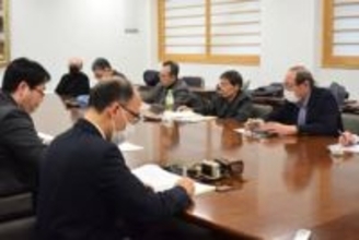 使用済み核燃料の「事業者間連携」撤回を　青森県内反核燃2団体、県に要請書