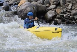 【あおもり国スポ】カヌー佐藤V、青森県勢今大会第1号　ワイルドウオーター成年女子
