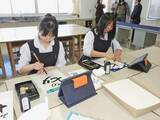 「街全体を「一つの作品」に　みさわ七夕まつりに高校生が書で協力」の画像1