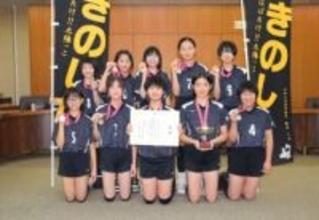 きのしたSSV（おいらせ）ブロック優勝　小学生対象のバレー全国大会