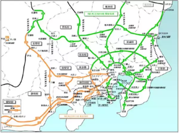 NEXCO東日本／中日本がお盆期間の渋滞を予測　中央道下りで最大45km　ピークは連休後半に