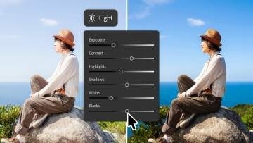 Photoshopに非破壊の「色調補正パネル：ライト」が実装　AI機能をまとめた「AIアシストエディター」もベータ提供