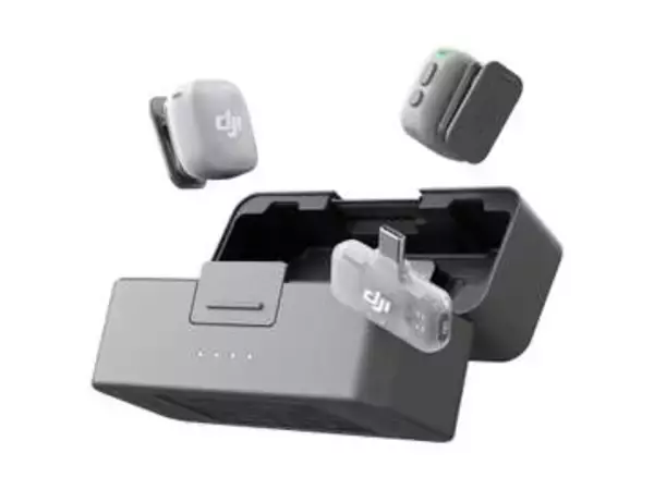 着せ替え可能な超小型ワイヤレスマイク「DJI Mic Mini 2」　2段階ノイズキャンセリングが可能　専用イラストカバーも