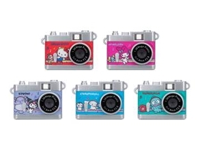 「サンリオコラボ」のトイカメラがリニューアル　キティ、マイメロ、クロミ、シナモロール、ハンギョドンをデザイン