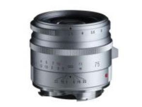 全長44mmの中望遠レンズ「フォクトレンダーAPO-SKOPAR 75mm F2.8 VM」