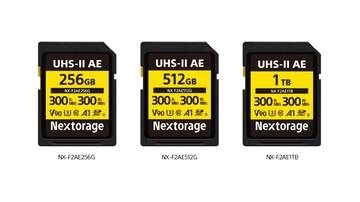NextorageからV90対応のSDXC UHS-IIカード　最大1TBをラインアップ