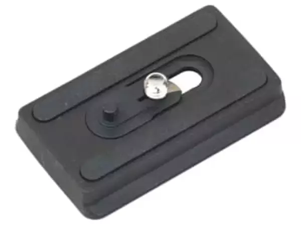 アルカスイス互換形状の動画・静止画対応クイックシュープレート　スチル撮影時にビデオピンを隠せる