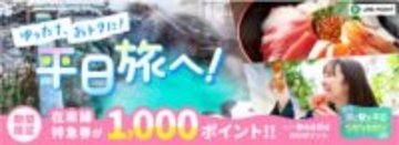 キャンペーン：JR東日本が特急列車のポイント交換レートを半額に／平日限定で2月末まで　温泉地や観光地11駅が対象