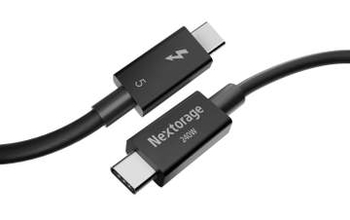 NextorageからThunderbolt 5認証のUSB Type-Cケーブル