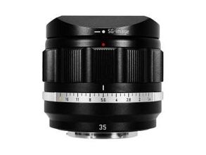クラシカルデザインの大口径AF単焦点レンズ「SG-image AF 35mm F1.4」