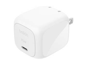 単ポート出力75W・重量110gのUSB充電器　待機電力を0.005W未満までに