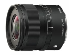 APS-C用・質量220gの大口径レンズ「Sigma 15mm F1.4 DC | Contemporary」　キヤノンRF/ソニーE/富士フイルムX用をラインアップ