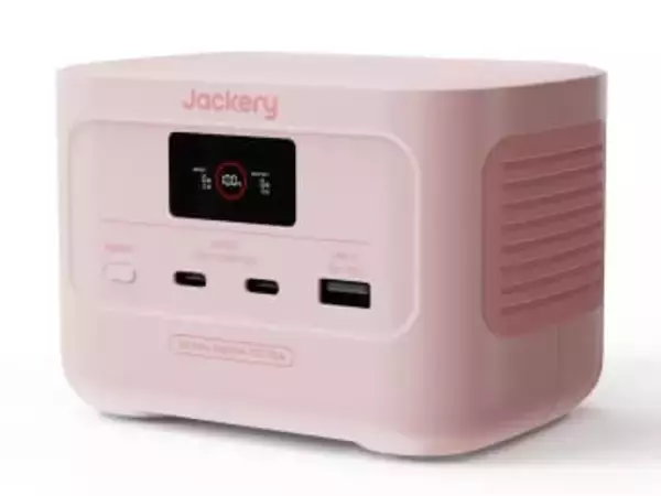Jackeryの小型ポータブル電源に春限定色「チェリーブロッサム」