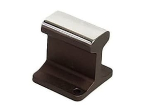 線路がモチーフの「レールシューカバー」　C型キーホルダーが付属