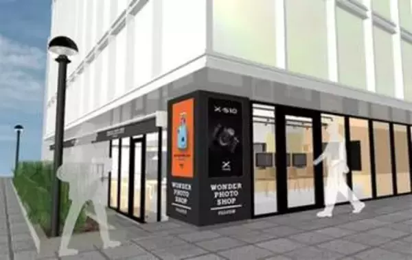 富士フイルムの直営写真店「WONDER PHOTO SHOP」が原宿に移転