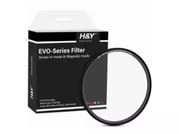 H&Yのフィルター「EVO」に小口径49mmサイズが追加　CPL、CPL+可変ND、バランサーNDなど