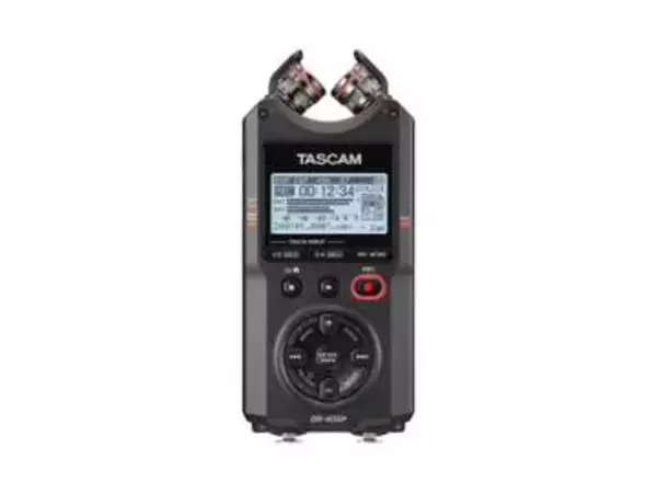 TASCAM、可動式マイクとXLR入力を備えた4chレコーダー　32bitフロート録音に対応　USB Type-Cポートも搭載