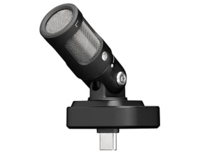 Shure、USB Type-C接続のスマホ向けステレオマイク