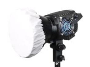 ストロボ・LEDライト用のかぶせ式ディフューザー　瞬間光・定常光ともに柔らかく