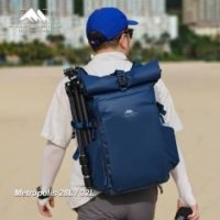 カメラバッグ「Summit Creative」にロールトップの新製品　最大32Lの大容量　上部・前面を拡張可能