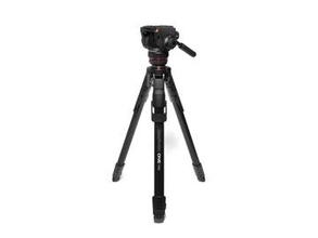 雲台をすばやく交換できる動画用三脚「Manfrotto ONE Video」　脚全段を1カ所でロックできる「XTEND」機構も装備