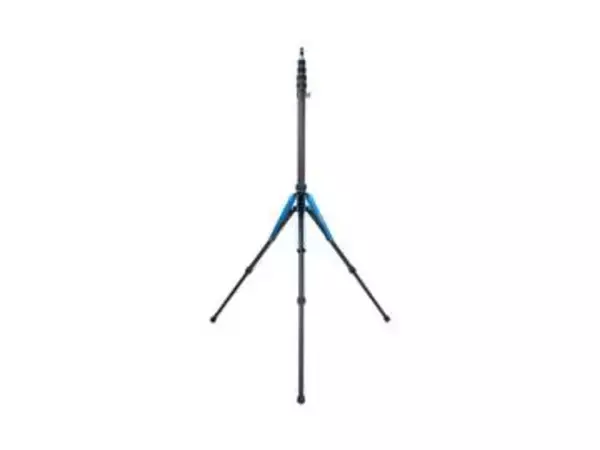 カーボン製「スーパーライトスタンド」に最上位モデル　2段伸縮や3段目の360°回転が可能に